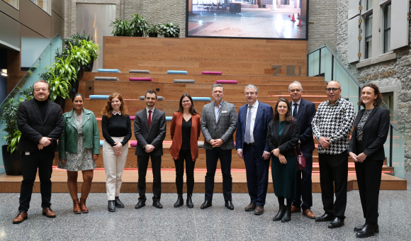 Rencontre et visite de l'incubateur Zù / © Délégation générale Wallonie-Bruxelles au Québec