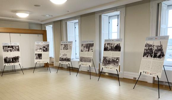 Exposition «150 ans d'immigration belge au Canada » © Délégation générale Wallonie Bruxelles au Québec, 2021